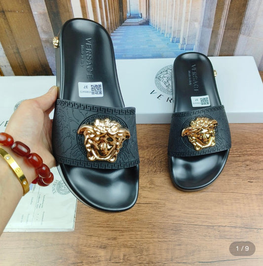 Black and Gold Slides